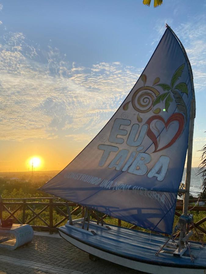 Apartamento na Praia da Taíba Frente Mar Exterior foto